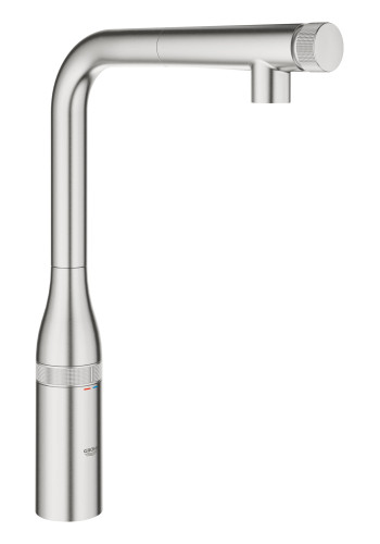 Змішувач для кухні з висувним виливом Grohe Essence SmartControl 31615DC0