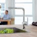 Змішувач для кухні з висувним виливом Grohe Minta 32168000