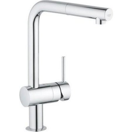 Змішувач для кухні з висувним виливом Grohe Minta 32168000