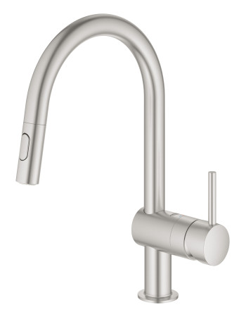 Змішувач для кухні з висувним виливом Grohe Minta 32321DC2