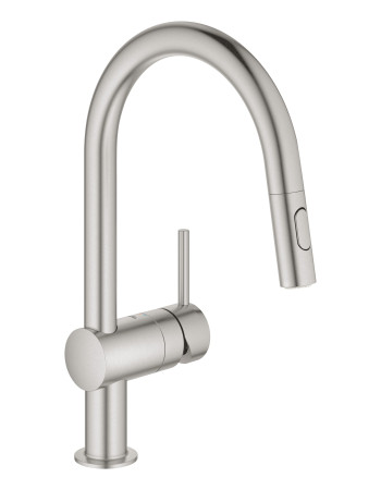 Змішувач для кухні з висувним виливом Grohe Minta 32321DC2
