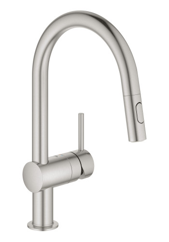 Змішувач для кухні з висувним виливом Grohe Minta 32321DC2 Змішувач для кухні з висувним виливом Grohe Minta 32321DC2