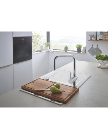 Змішувач для кухні з висувним виливом Grohe Minta 32322002