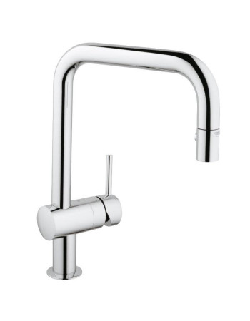 Змішувач для кухні з висувним виливом Grohe Minta 32322002