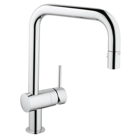 Змішувач для кухні з висувним виливом Grohe Minta 32322002
