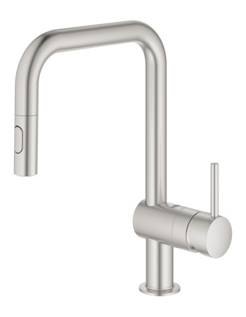 Змішувач для кухні з висувним виливом Grohe Minta 32322DC2