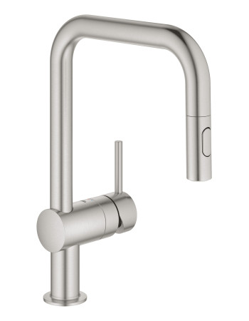 Змішувач для кухні з висувним виливом Grohe Minta 32322DC2