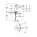 Змішувач для кухні Grohe Eurosmart 32534002