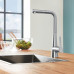 Змішувач для кухні з висувним виливом Grohe Zedra 32553DC2