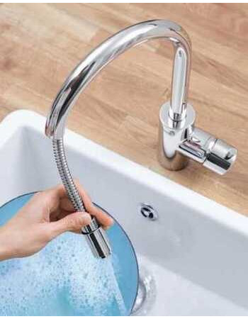 Змішувач для кухні з висувним виливом Grohe Concetto New 32663003