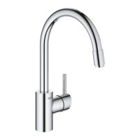 Змішувач для кухні з висувним виливом Grohe Concetto New 32663003
