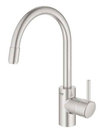Змішувач для кухні з висувним виливом Grohe Concetto New 32663DC3