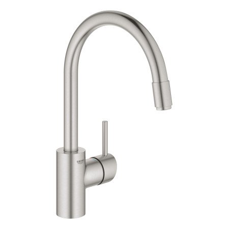 Змішувач для кухні з висувним виливом Grohe Concetto New 32663DC3
