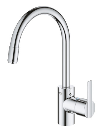 Змішувач для кухні з висувним виливом Grohe Feel 32671002