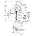 Змішувач для раковини L-розміру Grohe Feel 32723001