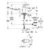 Змішувач для раковини S-розміру Grohe Eurosmart Cosmopolitan 3282500E
