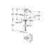 Змішувач на стільницю для раковини XL-розміру Grohe BauLoop New 32856001