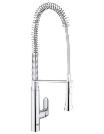 Змішувач для кухні з гнучким виливом Grohe K7 32950000