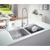 Змішувач для кухні з гнучким виливом Grohe K7 32950000