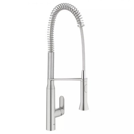 Змішувач для кухні з гнучким виливом Grohe K7 32950DC0