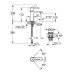Змішувач для раковини S-розміру Grohe Plus 33163003