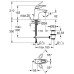 Змішувач для раковини S-розміру Grohe Eurostyle 33558003