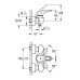 Змішувач для душу Grohe Eurostyle 33590003