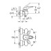 Змішувач для душу Grohe Eurostyle 33590LS3