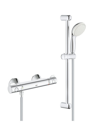 Термостат для душу із душовим гарнітуром Grohe Grohtherm 800 34565001 Термостат для душу із душовим гарнітуром Grohe Grohtherm 800 34565001