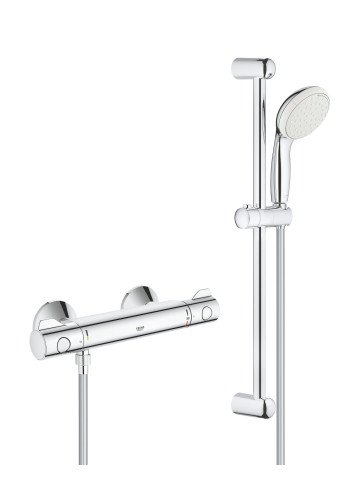 Термостат для душу із душовим гарнітуром Grohe Grohtherm 800 34565001 Термостат для душу із душовим гарнітуром Grohe Grohtherm 800 34565001