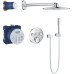 Душова система прихованого монтажу з термостатом Grohe Grohtherm SmartControl 34705000