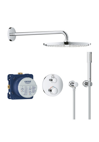 Душова система прихованого монтажу з термостатом Grohe Grohtherm Convent. Concealed 34731000 Душова система прихованого монтажу з термостатом Grohe Grohtherm Convent. Concealed 34731000