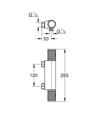 Термостат для душу Grohe Grohtherm 1000 Performance 34778000