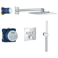 Душова система прихованого монтажу з термостатом Grohe Grohtherm SmartControl 34804000