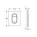 Клавіша змиву S-розмір Grohe Arena Cosmopolitan S 37624DC0