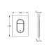 Клавіша змиву S-розмір Grohe Arena Cosmopolitan S 37624DC0