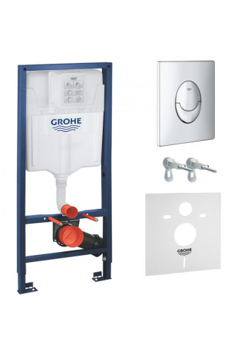 Інсталяція для унітаза 4 в 1 Grohe Rapid SL 38721001+37131000