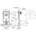 Інсталяція для унітаза 4 в 1 Grohe Rapid SL 38722001+37131000
