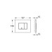 Клавіша змиву Grohe Skate Cosmopolitan 38732GL0
