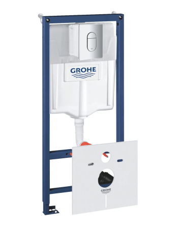Інсталяція для унітаза Grohe Rapid SL з кріпленнями, клавішею змиву й ізоляційною прокладкою 38929000