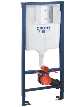 Інсталяція для унітаза Grohe Rapid SL з кріпленнями й клавішею змиву 38772001
