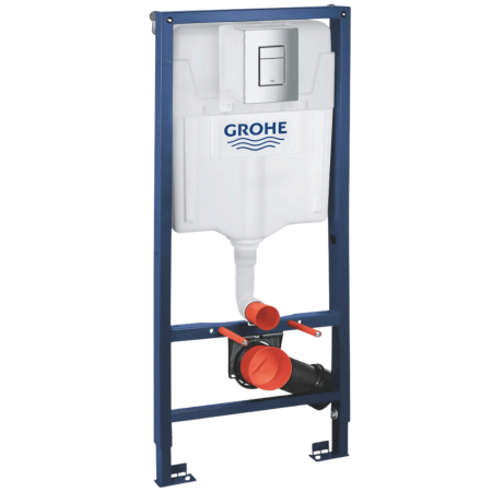 Інсталяція для унітаза Grohe Rapid SL з кріпленнями й клавішею змиву 38772001