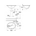 Вбудована раковина 55 Grohe Bau Ceramic 39423000