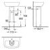 П’єдестал для раковини Grohe Bau Ceramic 39425000