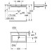 Раковина 80 Grohe Cube Ceramic 3946900H