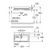 Накладна раковина 80 Grohe Cube Ceramic 3947600H