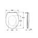 Кришка для унітаза Grohe Bau Ceramic 39493000