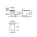 Підвісний унітаз Grohe Bau Ceramic Bundle 39497000