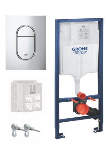 Інсталяція для унітаза 3 в 1 Grohe Rapid SL 39504000 Інсталяція для унітаза 3 в 1 Grohe Rapid SL 39504000