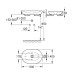 Раковина-чаша 60 Grohe Essence Ceramic 3960800H